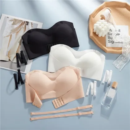 Invisible Seamless Wireless Push-Up Bra