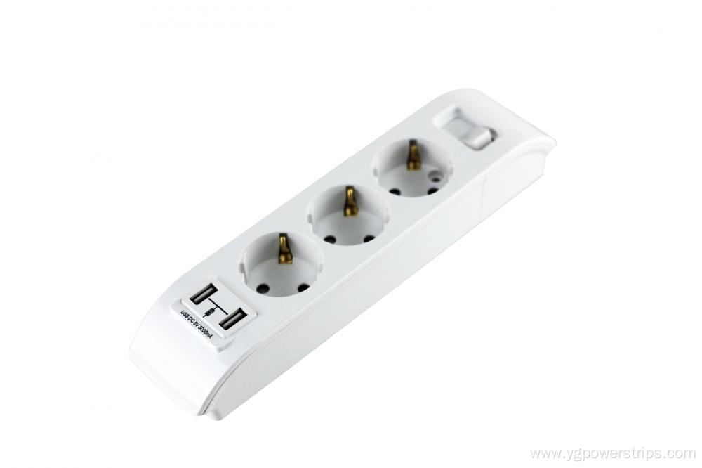 Dual Charge Pro YRU-3H(A+A) German Standard Power Strip