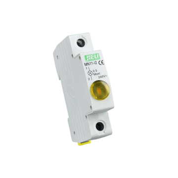 JIELI SCM DIN Rail LED Indicator Lights for MCB Modular Visual Indication, 3 Colors