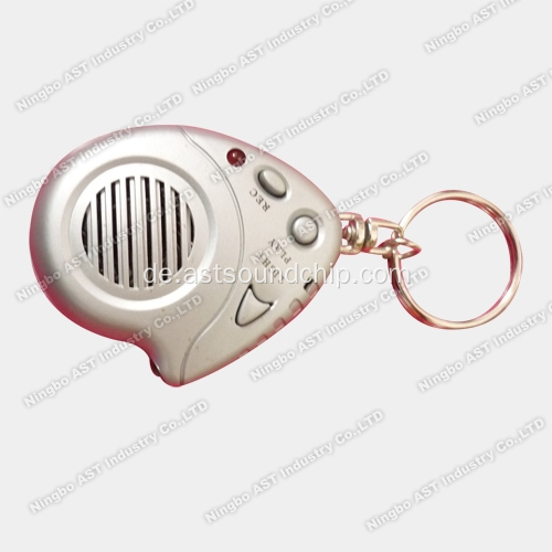 Schlüsselanhänger, Voice Recorder Keychain, Aufnahme Keychain