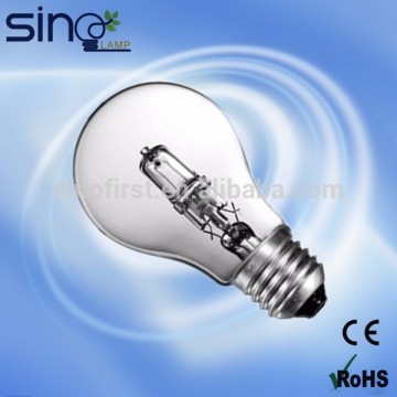 2015 Hot sale A55 clear eco halogen lamp 18/28/42/52/70W E27 2000 hours