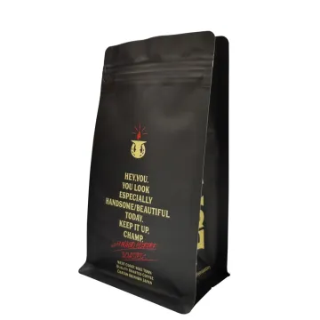 Eco Pouch Kraft Paper Custom Compostable Coffee Bags