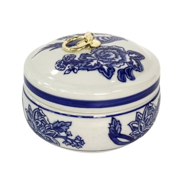 RZKA241 Series Creative Blue and White Porcelain Jewelry Box