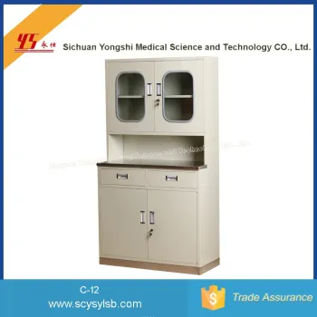 High Quality Stainless Steel Surface Hospital Medicine Cabinet Furniture