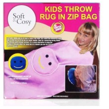 Kids Throw Rug in Zip Bag (TV348)