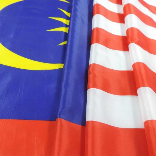 Competitive price 100% polyester flag line malaysia