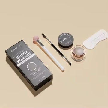Waterproof Long Lasting Eyebrow Soap Kit with Brush for Natural 3D Feathery Brows