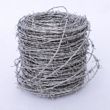 400 Meter Per Roll Hot Dip Galvanized Border Barbed Wire for Algeria: Ideal Solution for Fencing and Boundary Line Protection