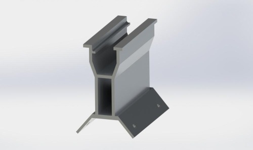 Trapezoid metall takmontering NO Rail Solar Clip