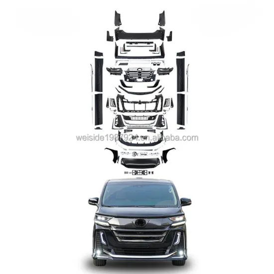 New Arrival Car External Parts: Toyota VELLFIRE 2015-2017 & 2019-2022 Upgrade Kits for 2024