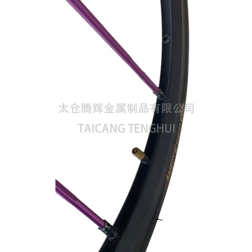 Roda traseira de 24 cadeira de rodas com cubo de alumínio