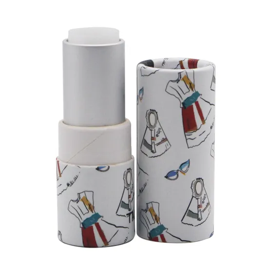 Wholesale empty private lipstick tube blam packaging