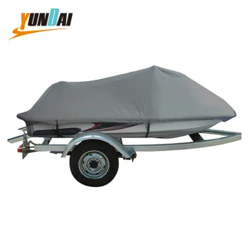 YUNDAI 600D PWC Jet Ski Boat Cover - Breathable & Waterproof Universal Wave Runner Shelter