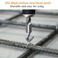 Automatic Steel Bar Tying Hook Rebar Tier Construction Site Winding Tool Wire Knotting Pliers Steel Wire Tying