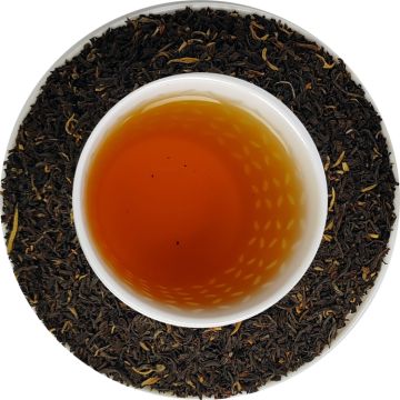 Té negro de la montaña de alta montaña yunnan de alta gama rota