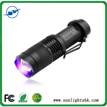 Aluminum Alloy Zoom led flash lights rechargeable