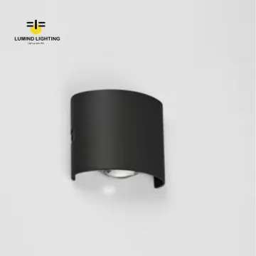 Lumind Outdoor LED Wall Lamp: Up and Down Lighting for Exterior Decorative Wall Sconces