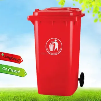 Outdoor plastic dumpsters