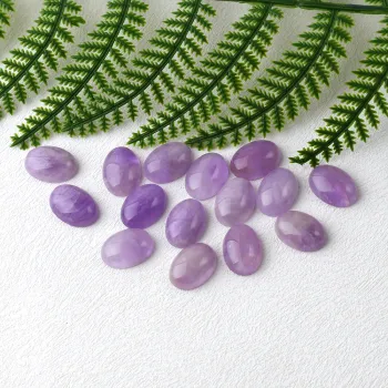 Premium Natural Amethyst Purple Loose Calibrated Gemstone