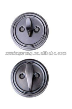 single open deadbolt lock knob AB
