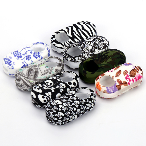 Silicone key shell fob cover for fiat