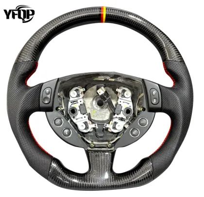 Carbon Fiber Leather Sports Steering Wheel for Maserati GT GC GTS