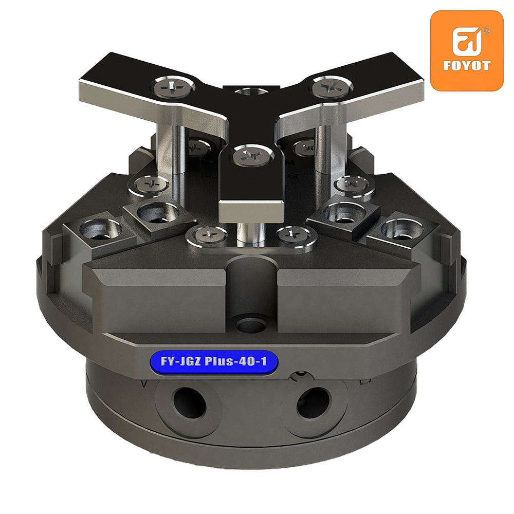 Высокоточный пневматический захват с тремя захватами для сборки