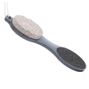 Amazon Bestseller: 4-in-1 Foot File, Pedicure Brush, Plastic Wand & Foot Scrubber - Manufactory Tool for Professional at Home Nail Care
