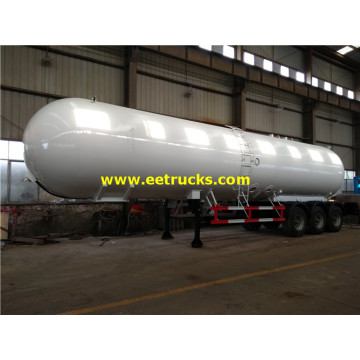 56cbm LPG Gas Delivery Tank Trailers