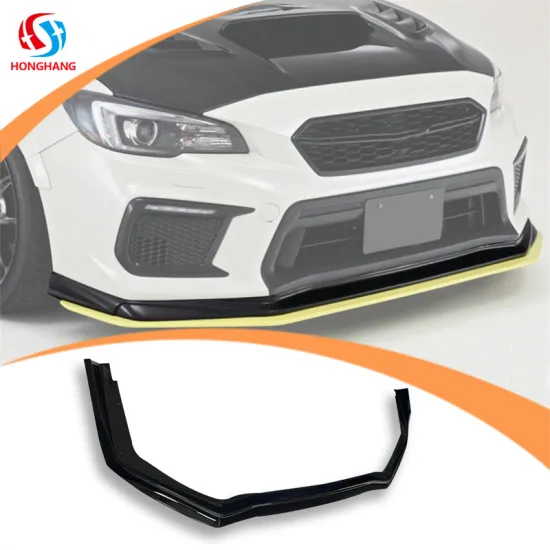 Factory Auto Accessories Lip Front Bumper Lower Lip Splitter for Subaru WRX STI 2015-2019, 10 Sets per Carton Box 2020