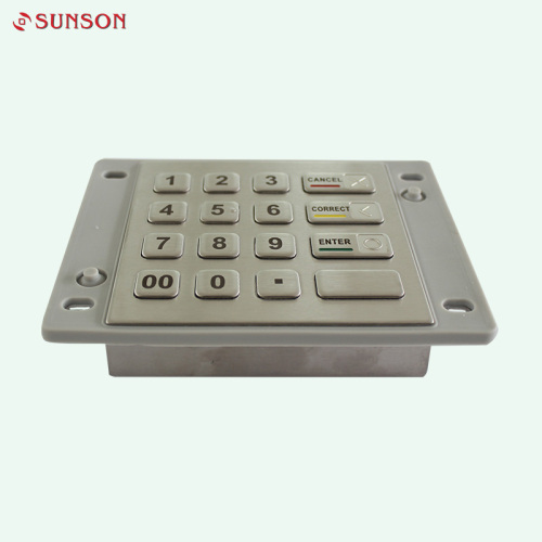 I-English Layout Metal Encryption Pinpad For Payment Terminal