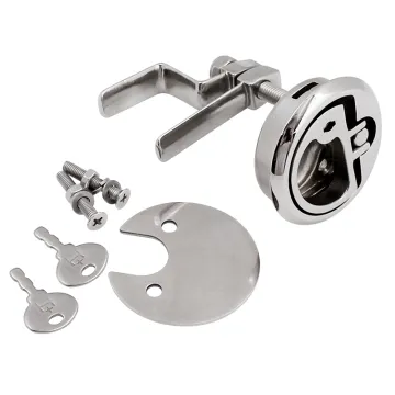 Marine Turning Lock Handle 316 Stainless Steel Sailboat Hardware for Sale