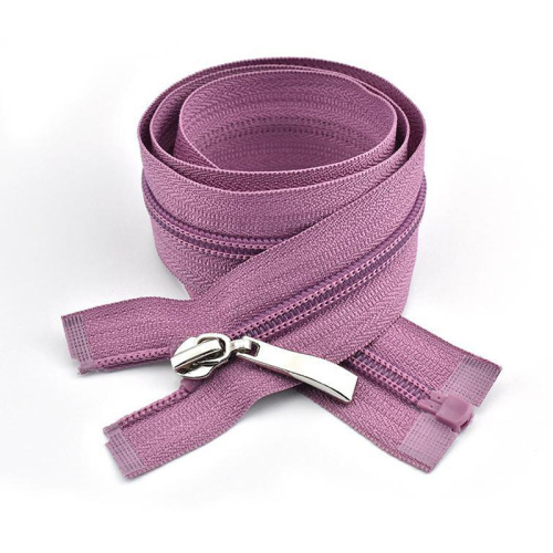 China Bag Accessories Colored Nylon Zippers For Garments Supplier