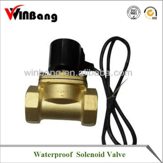 2A Series Brass Waterproof Solenoid Valve