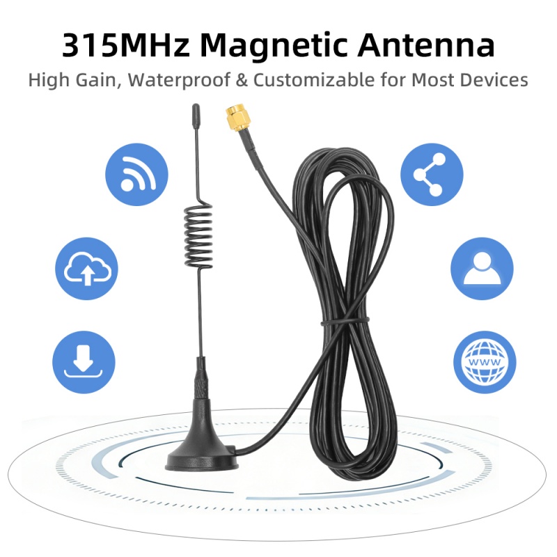 Lora 315MHz small suction cup antenna 4