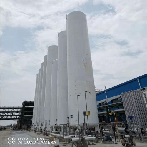 ถังเก็บ cryogenic 20m3 สำหรับ LNG/LOX/LON/LAR ด้วยมาตรฐาน ASME/GB