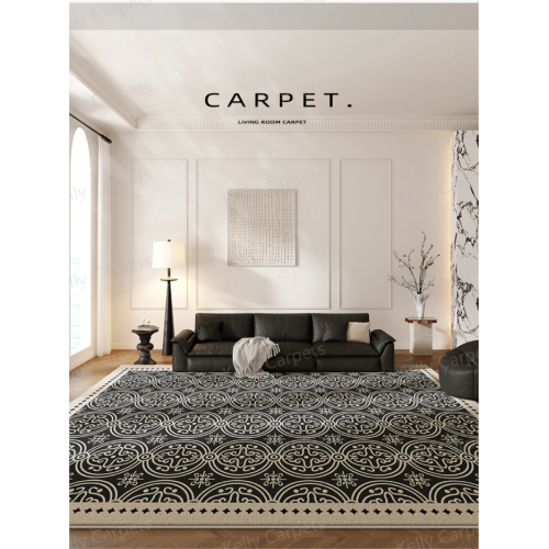 Водонепроницаемый и устойчивый к пятнам ковер в гостиной