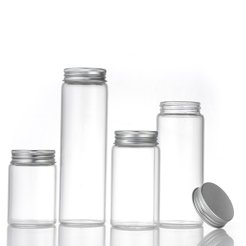 47mm glass tube bottle
