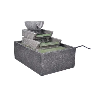 Table Fountain Wired Cup Flowing