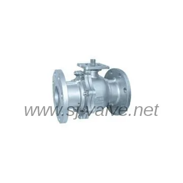 mounting pad flanged ball valve