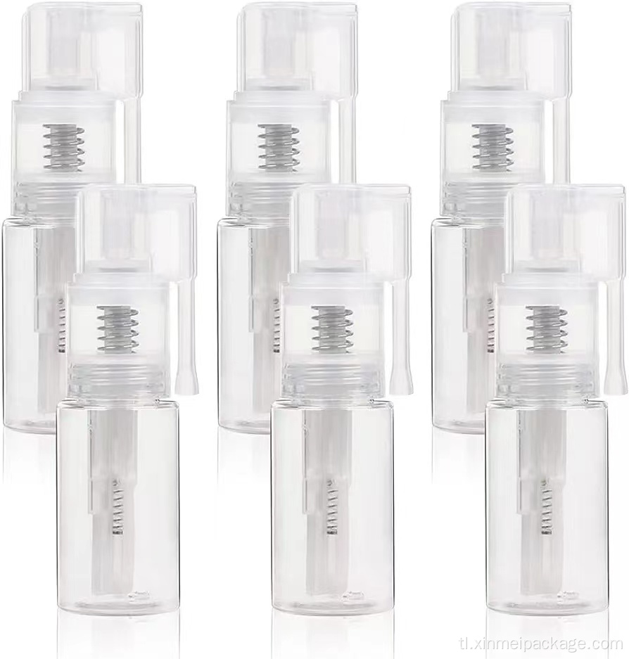 14ml pulbos spray pump bote na may mahabang nozzle