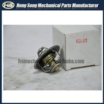 Engine spare parts Thermostat S6D102 Thermostat for excavator Chepest Price China Suppier 4BD1 4D84 6BD1 S6D95 S6D102