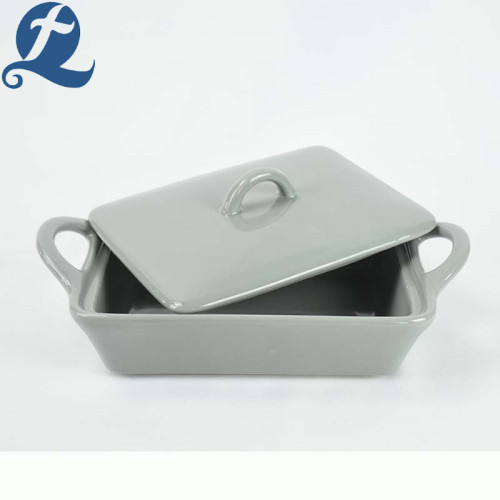 Simple Baking ware bakeware with handle and lid