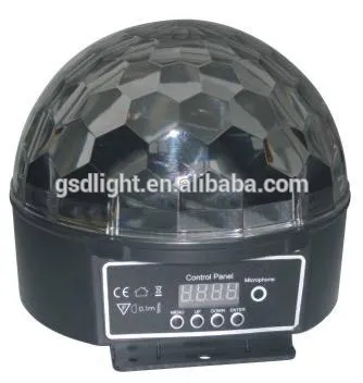 Professional Disco Lighting Of DJ Magic Effect Light Crystal Ball