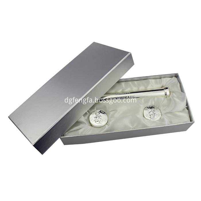 Birth Certificate Holder Silver Plated