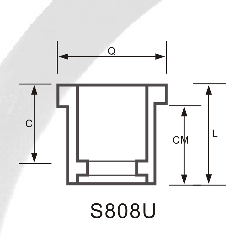 ASTM SCH80 UPVC تقليل اللون الرمادي الداكن