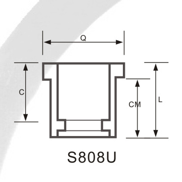 ASTM SCH80 UPVC बुश डार्क ग्रे कलर को कम करना