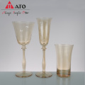 مجموعة زجاج النبيذ الكلاسيكية الكريستالية L Wine Glass