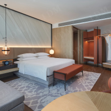 Queen Size Modern Hotel Bedroom Furniture Set
