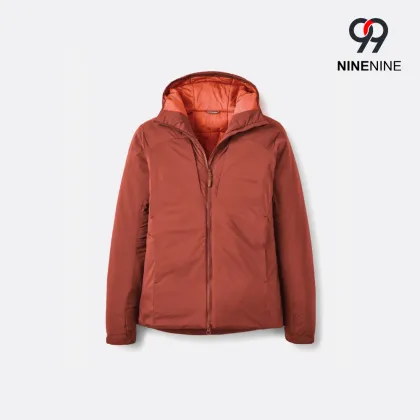Insulated Hooded Soft Shell Hybrid Jacket For Women